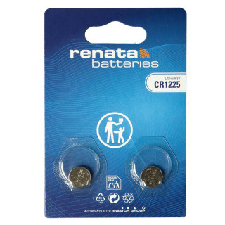 2 Piles CR1225 Lithium 3V 48mAh Renata