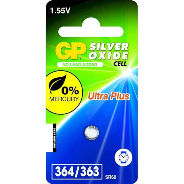PILE SR60 OXYDE ARGENT 364 1.55V 23mAh GP