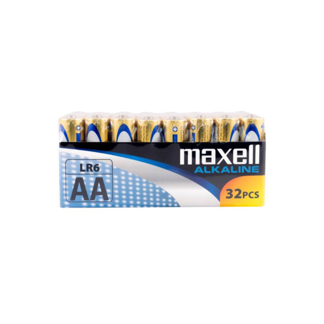 PILES LR06 ALCALINES AA 1.50V (boite de 32) MAXELL