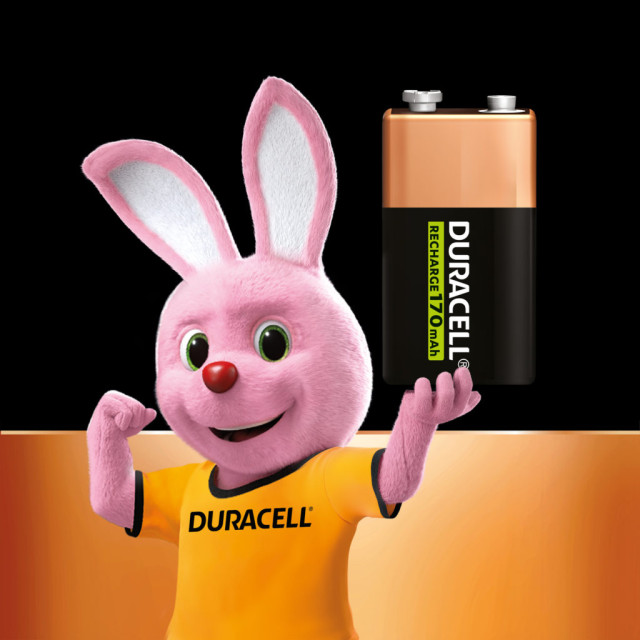 PILE RECHARGEABLE NiMH 6HR61 RC22 DC1604 8.4V 170mAh BL1 DURACELL
