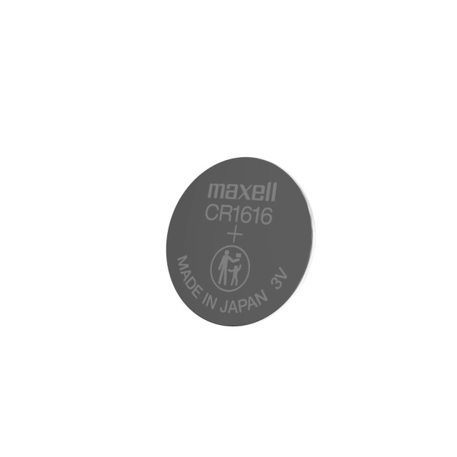 5 Piles Bouton CR1616 Lithium 3V 55mAh Maxell